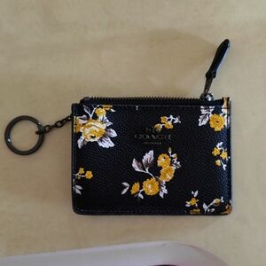 Mini Skinny Id Case With Prairie Print